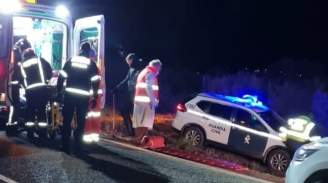 Siete heridos al chocar un turismo y una furgoneta en Pobladura 